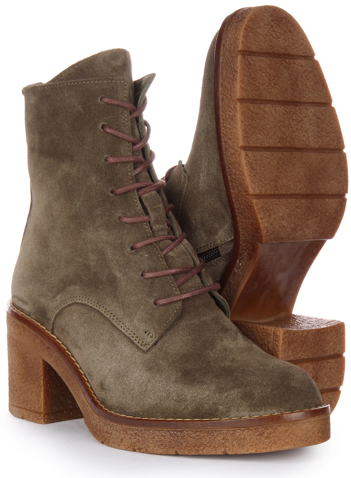 Justinreess England Eva In Olivegreen For Women