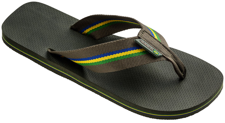 Havaianas Urban Brasil In Olivegreen For Men