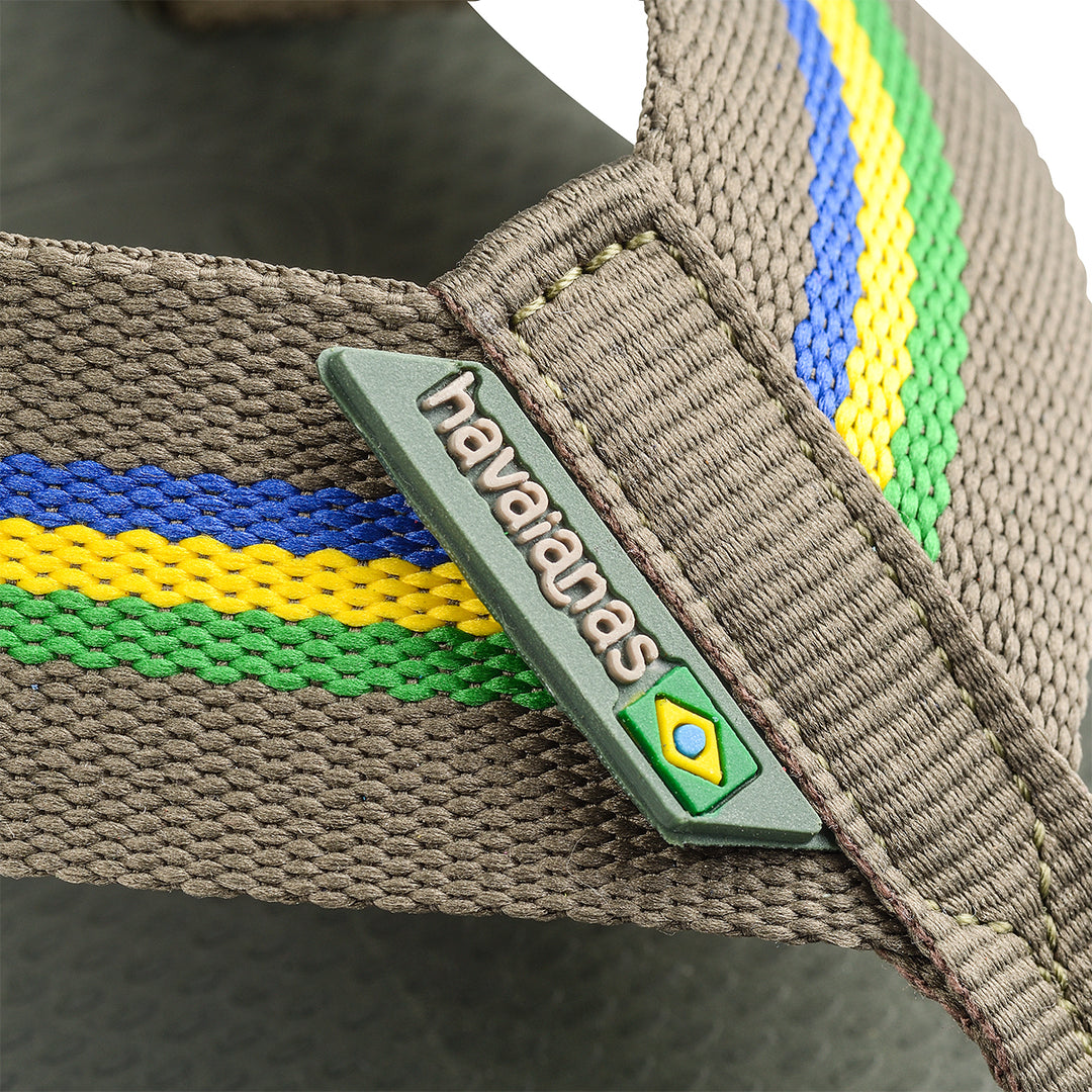 Havaianas Urban Brasil In Olivegreen For Men