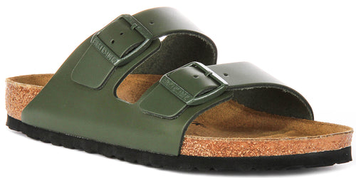 Birkenstock Arizona BS In Olive Green | Regular Fit