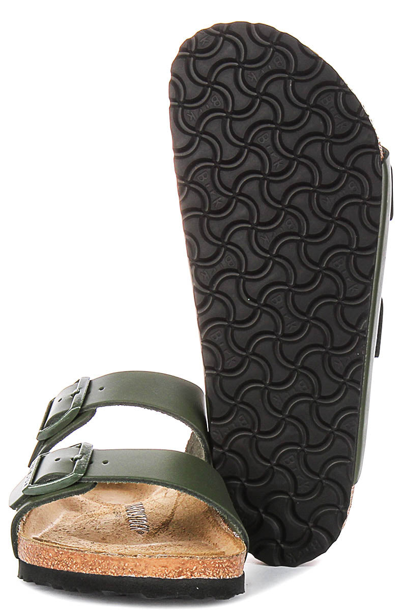 Birkenstock Arizona BS in Olivgrün | Regular Fit
