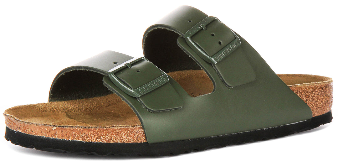 Birkenstock Arizona BS in Olivgrün | Regular Fit