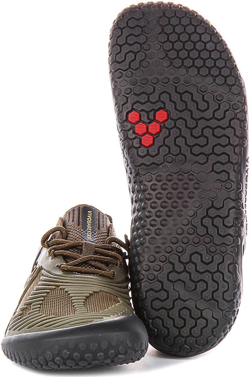 Vivobarefoot Motus Strength In Olive Green For Women