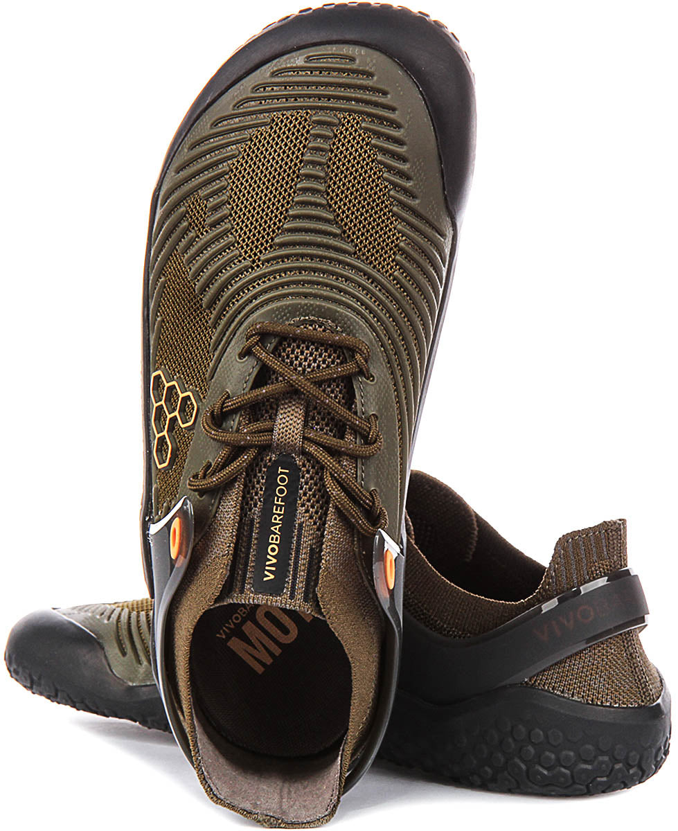 Vivobarefoot Motus Strength In Olive Green For Men