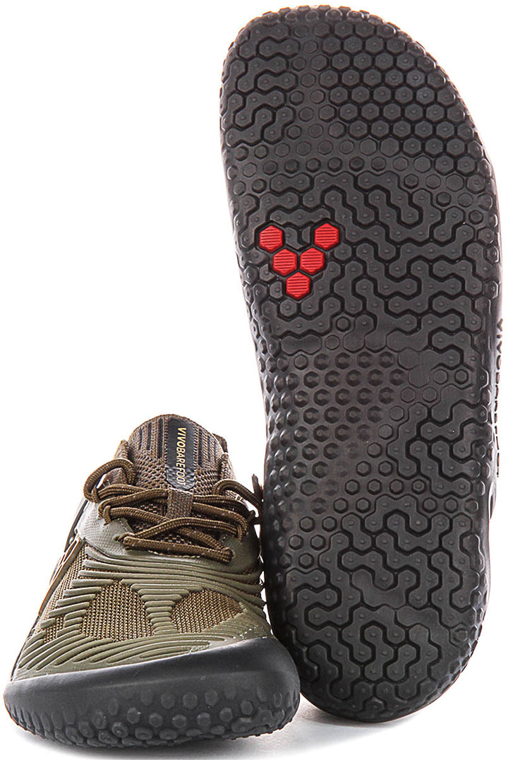 Vivobarefoot Motus Strength In Olive Green For Men