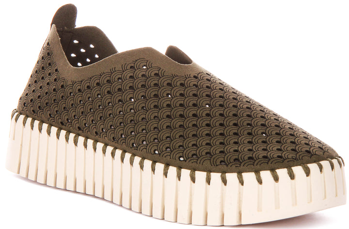 Ilse Jacobsen Tulip 3373 In Olivegreen For Women