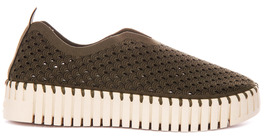 Ilse Jacobsen Tulip 3373 In Olivegreen For Women