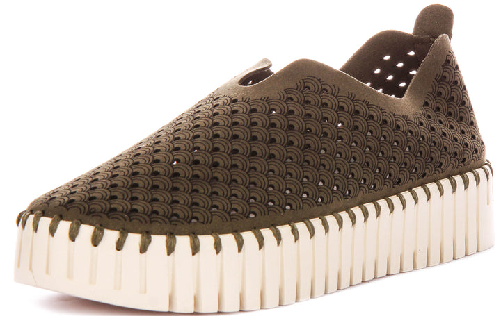 Ilse Jacobsen Tulip 3373 In Olivegreen For Women