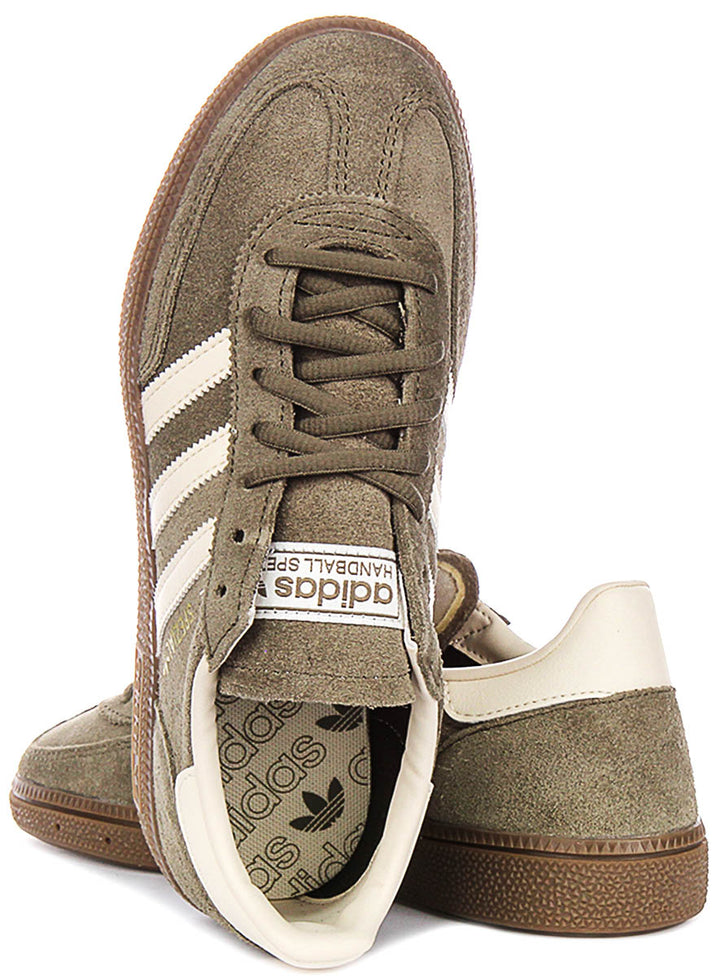 Adidas Handball Spezial In Olive White