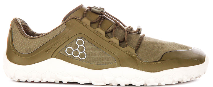Vivobarefoot Primus Trail In Olive White For Women