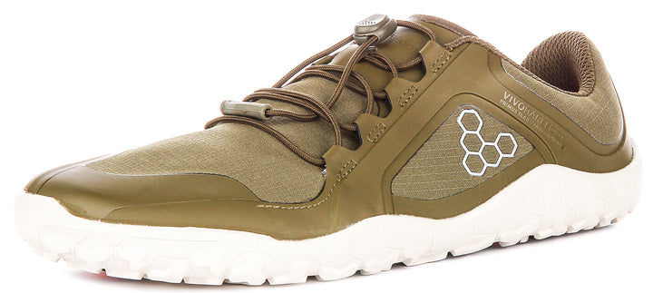 Vivobarefoot Primus Trail In Olive White For Women