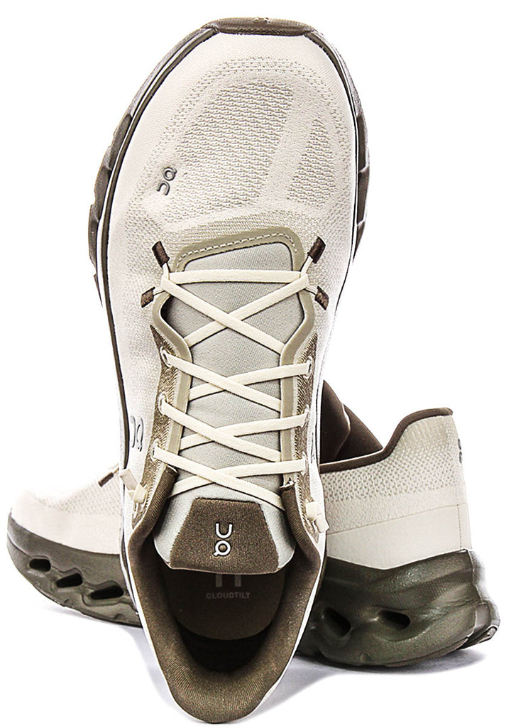 On Running Cloudtilt In Olive White For Men