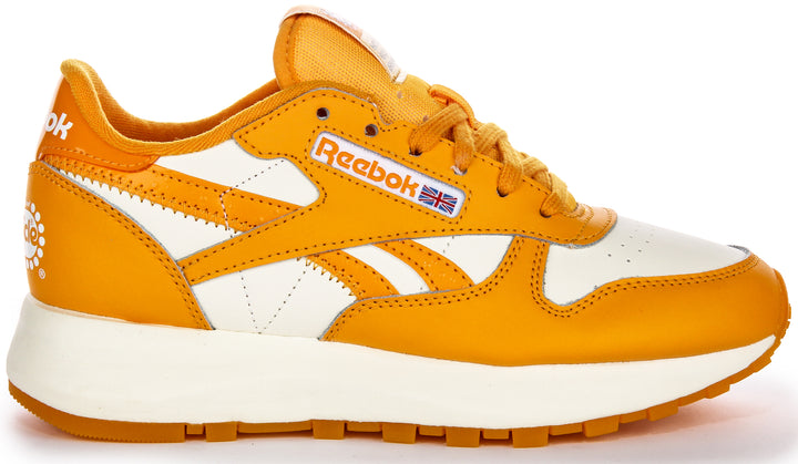 Reebok Classic Leather Semi Fire Spark In Orange For Women