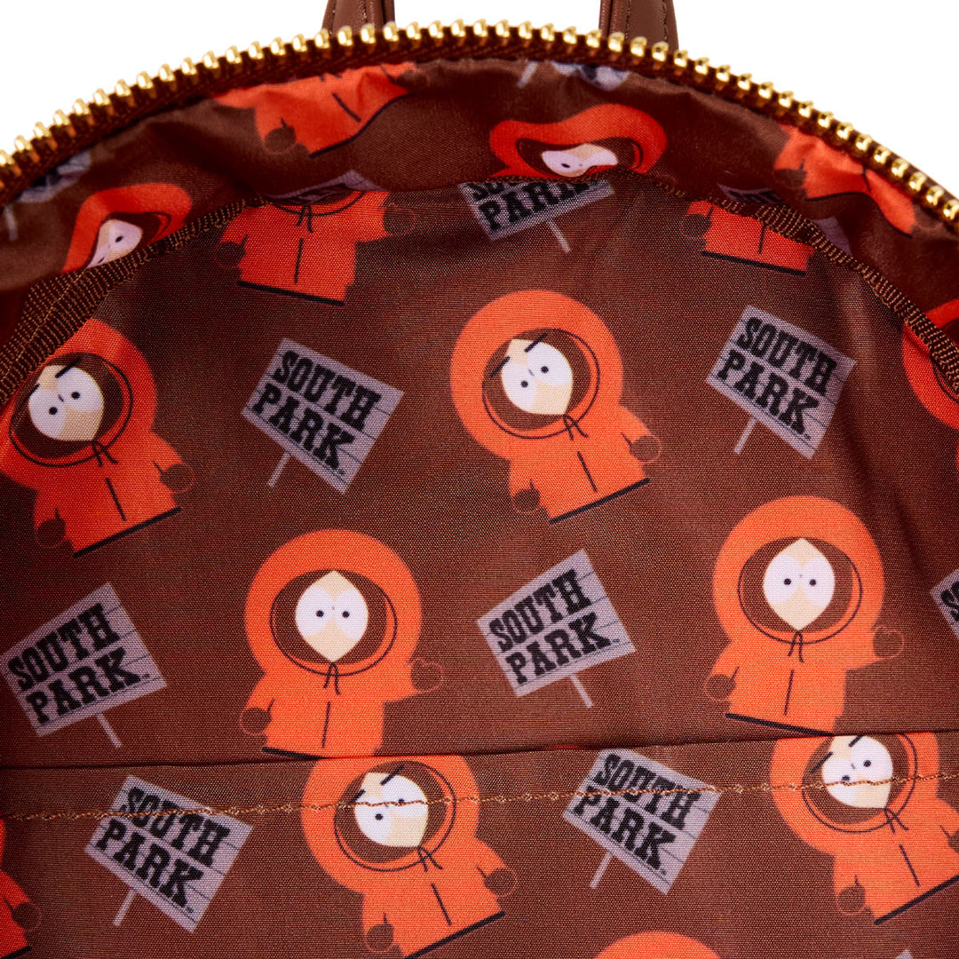 Loungefly Kenny In Orange Mini Backpack