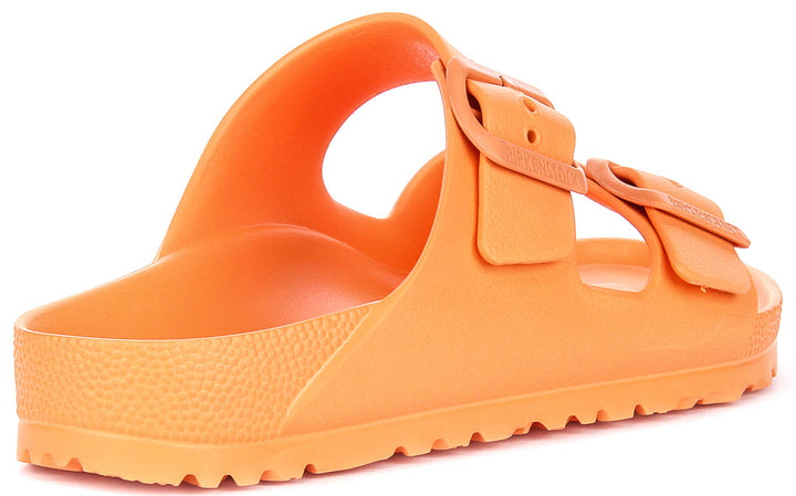 Birkenstock Arizona Eva In Papaya Orange | Narrow Fit