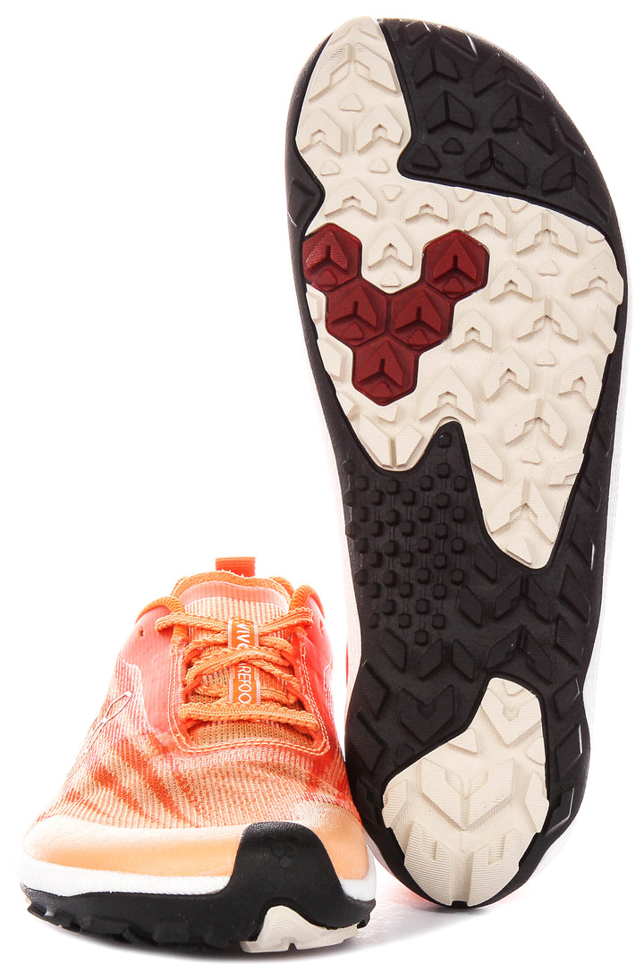 Vivobarefoot Prims Trail Flw In Orange For Men