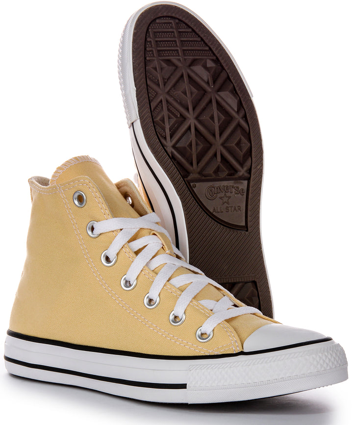 Converse All Star High Top A09826C In Peach