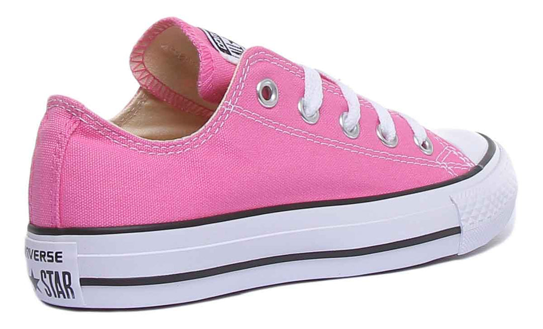Converse All Star Ox Damen Leinwand Sneaker in Pink
