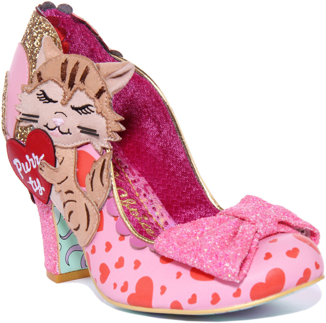Irregular Choice Smitten Kittens In Pink For Women