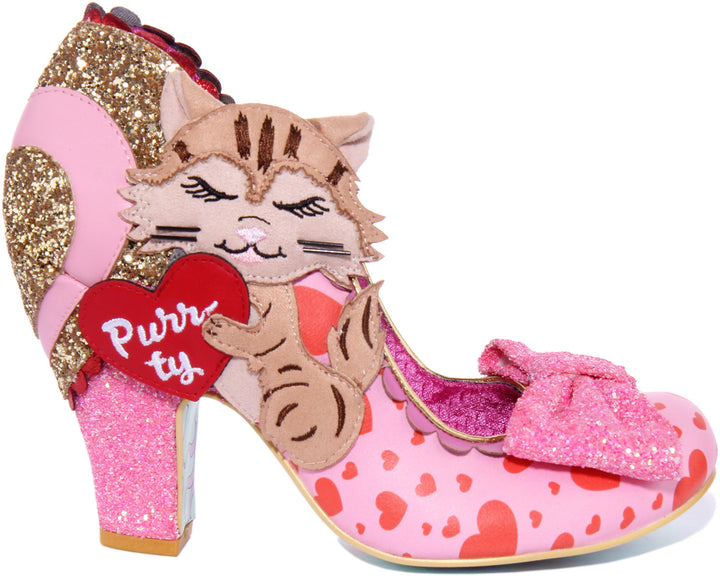 Irregular Choice Smitten Kittens In Pink For Women