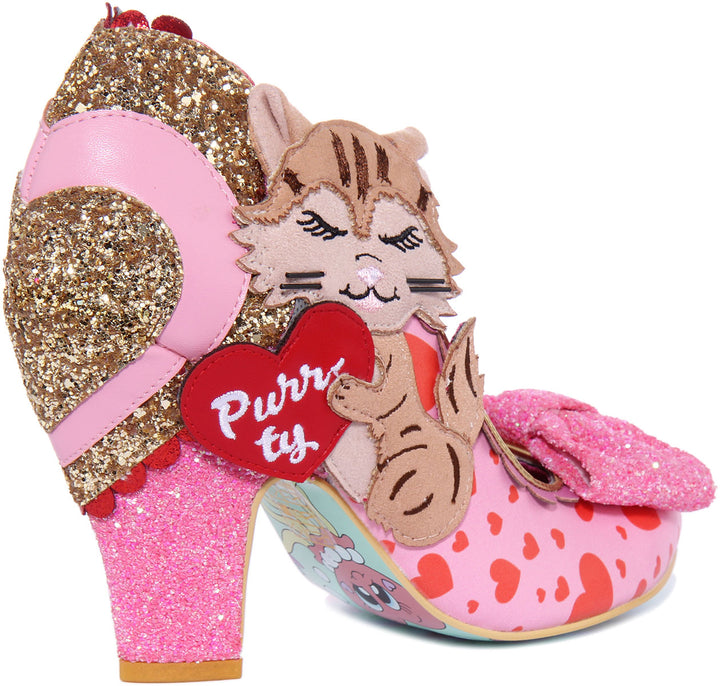 Irregular Choice Smitten Kittens In Pink For Women
