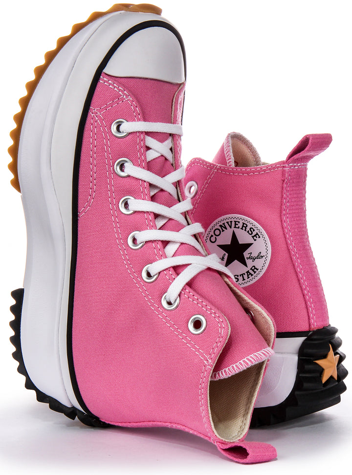 Converse Run Star Hike Hi A08735C In Pink