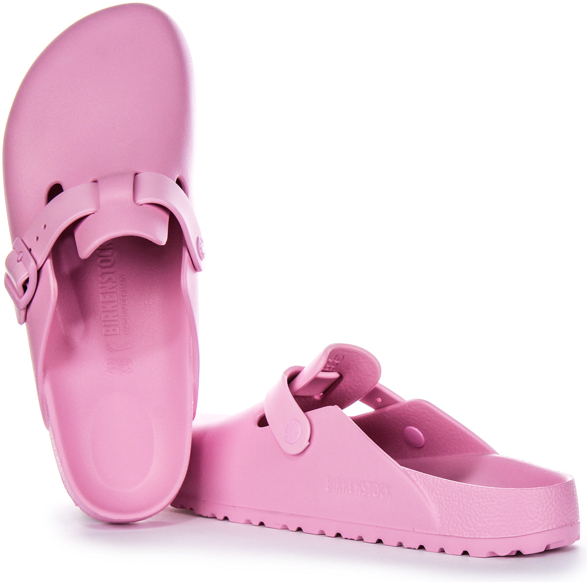 rose birkenstocks eva
