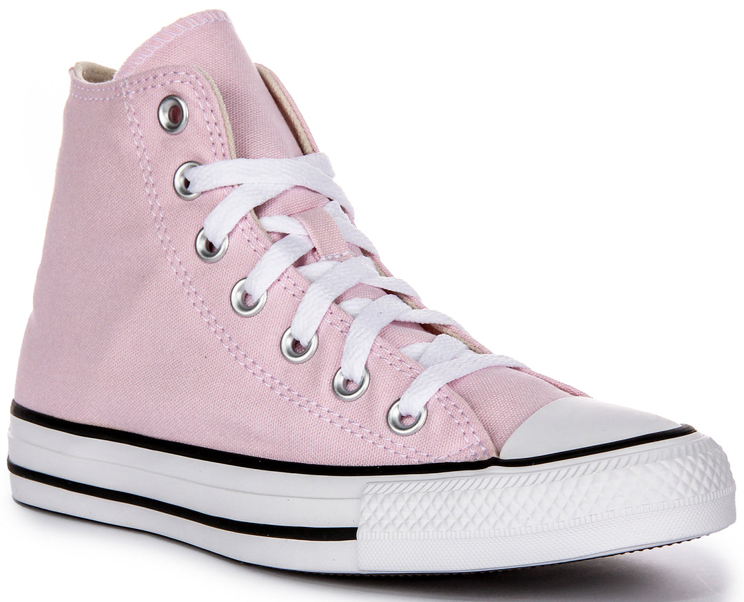 Converse A08580C Chuck Taylor All Star Pink Lace Up High Top