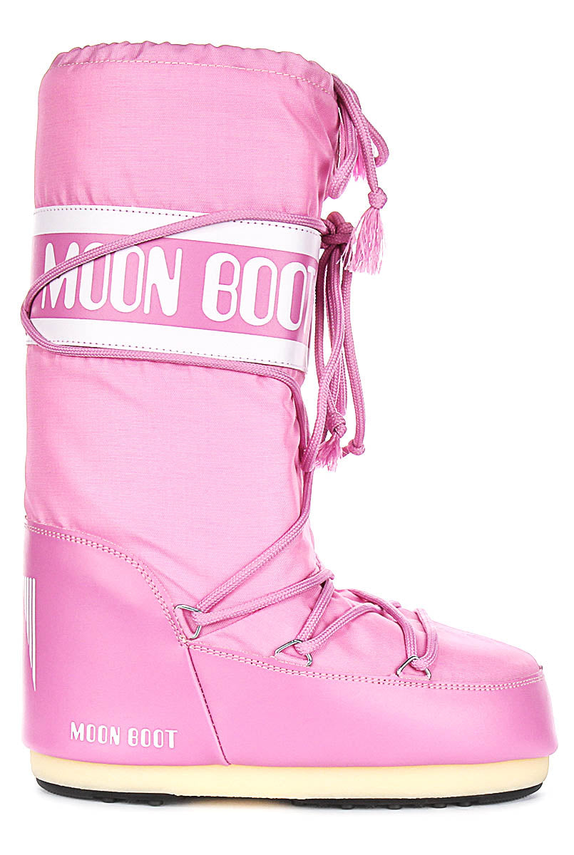 Moon Boot Icon Nylon In Pink For Women