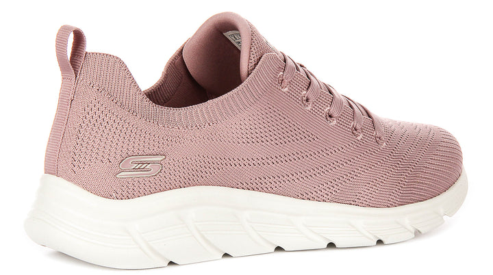 Skechers Bobs Sport Bob Flex In Pink For Women