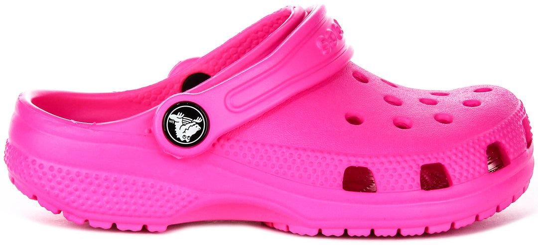 Crocs Classic Clog In Pink For Kid