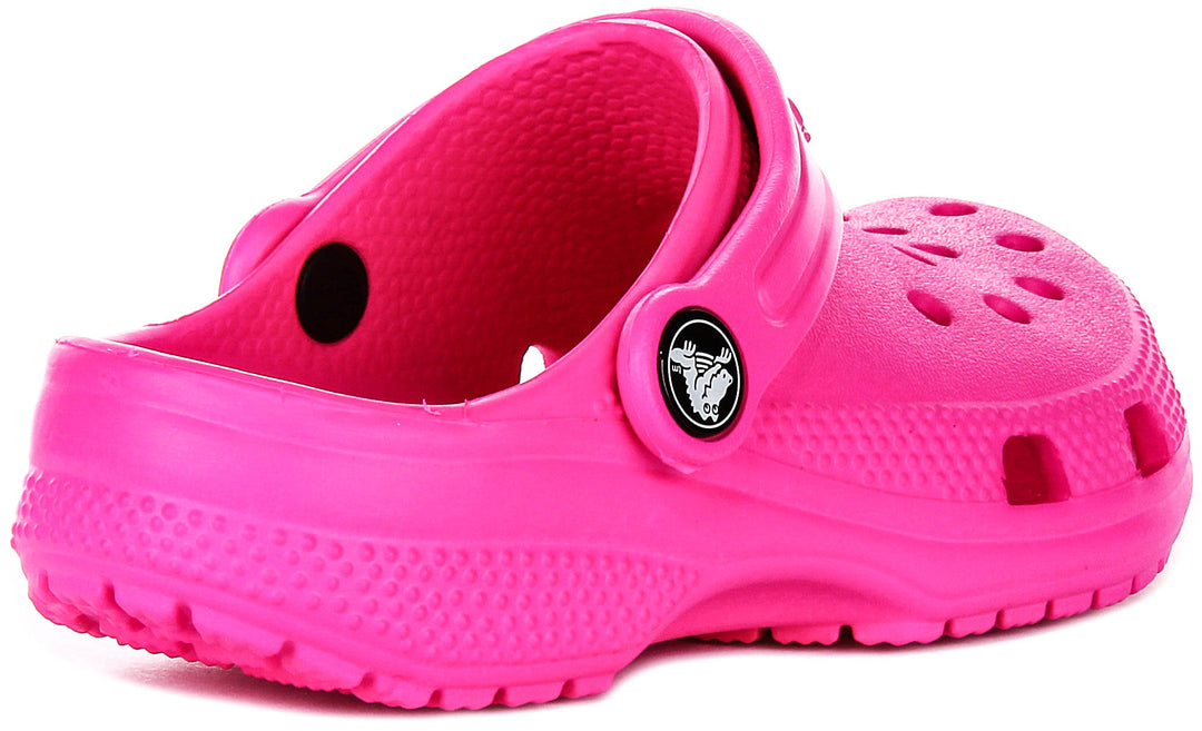 Crocs Classic Clog In Pink For Kid