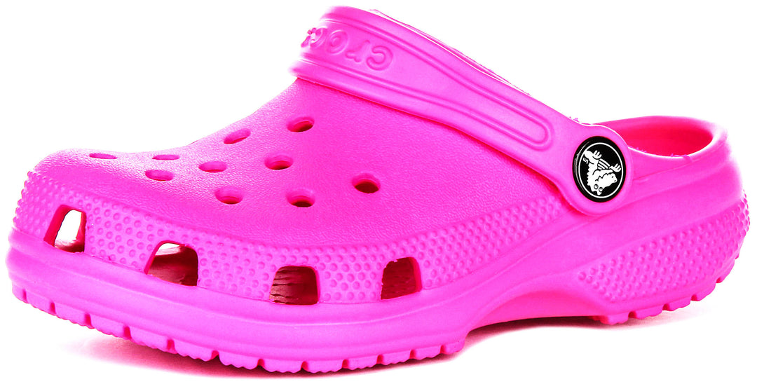 Crocs Classic Clog In Pink For Kid