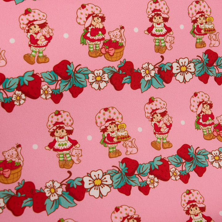 Loungefly Strawberry Shortcake Crossbody Bag In Pink