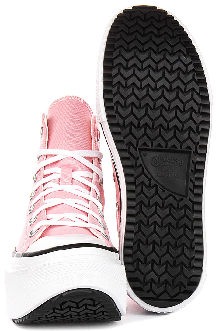 Converse Chuck Taylor All Star Double Stack A15012C In Pink