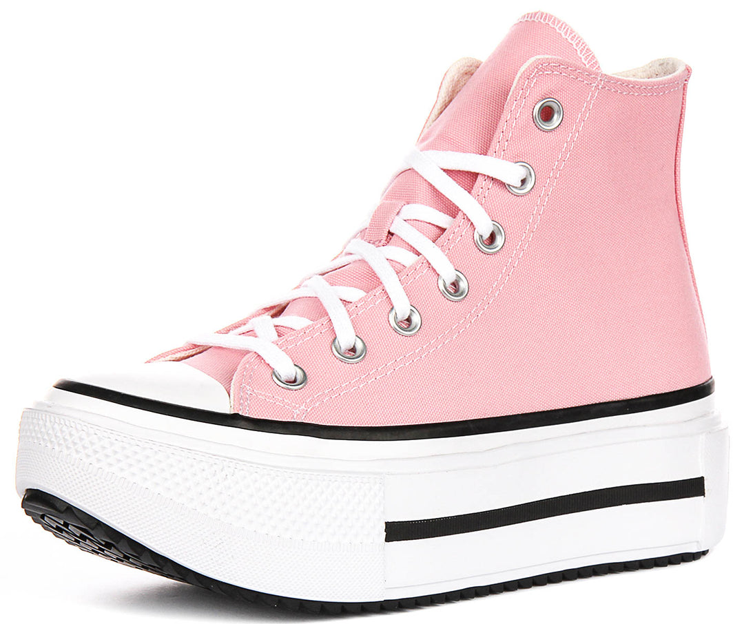 Converse Chuck Taylor All Star Double Stack A15012C In Pink