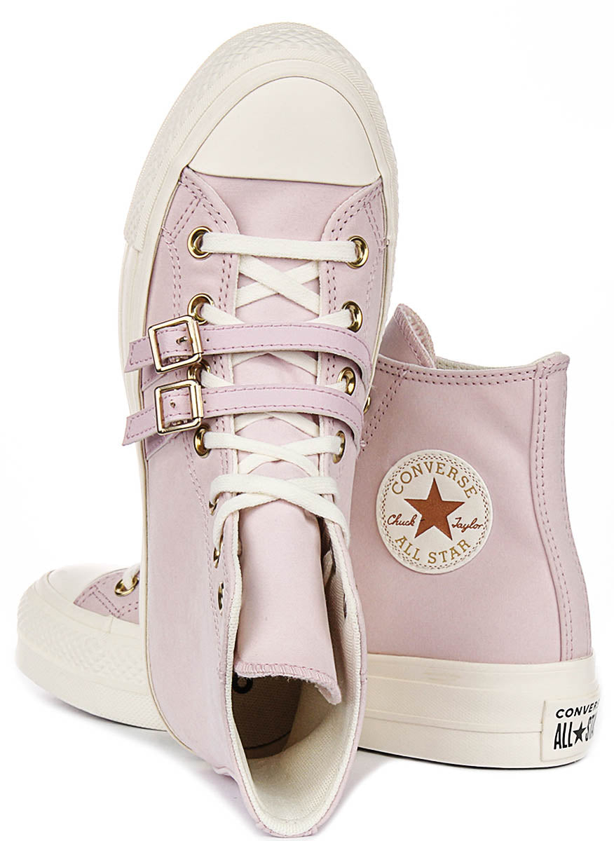 Converse Chuck Taylor All Star Lift Hi A11864C In Pink Buckles