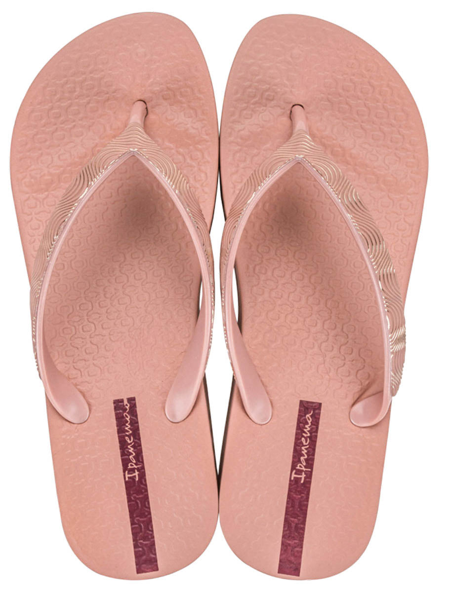 Ipanema Mesh X Platform Flip Flops In Pink For Women