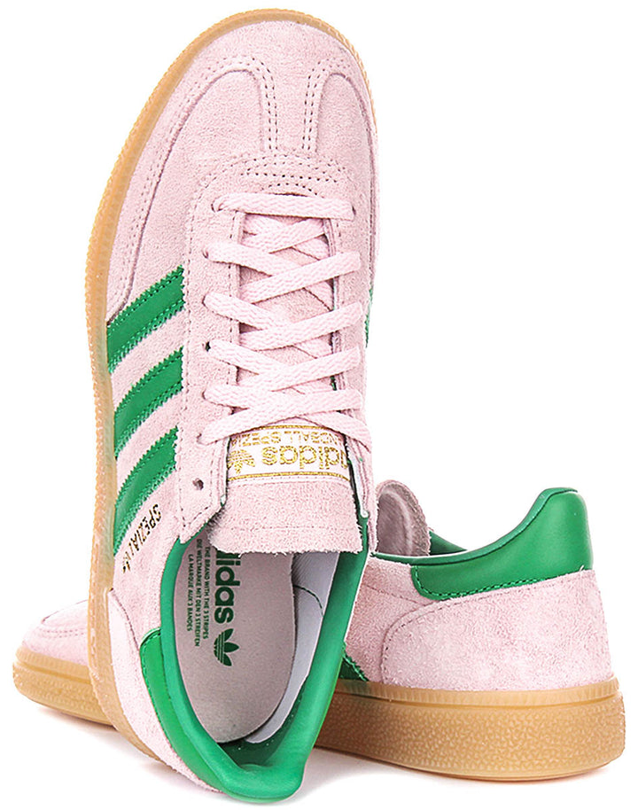 Adidas Handball Spezial In Pink Green For Women