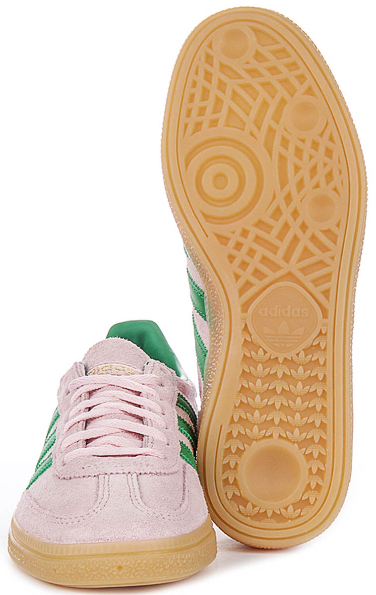Adidas Handball Spezial In Pink Green For Women