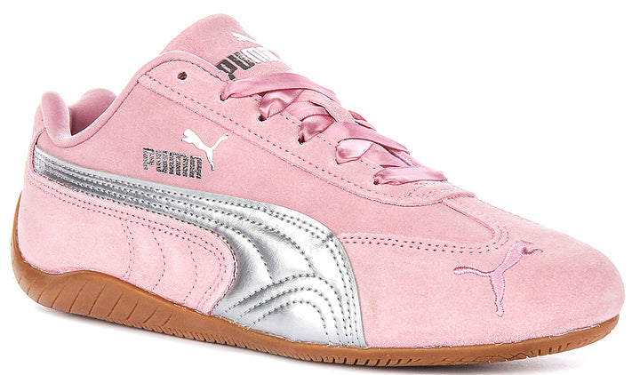 Puma Speedcat Metalic In Pink For Junior