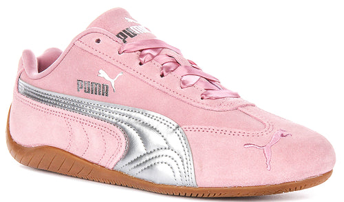 Puma Speedcat Metalic In Pink For Junior