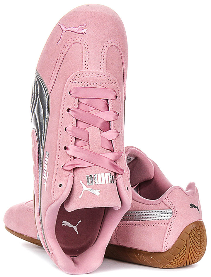 Puma Speedcat Metalic In Pink For Junior