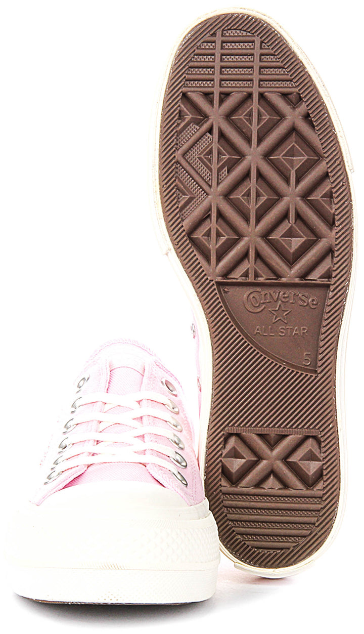 Converse All Star Lift A16108C In Pink Beads Platform