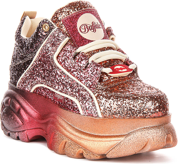 Buffalo 1339-14 In Pink Glitter For Women