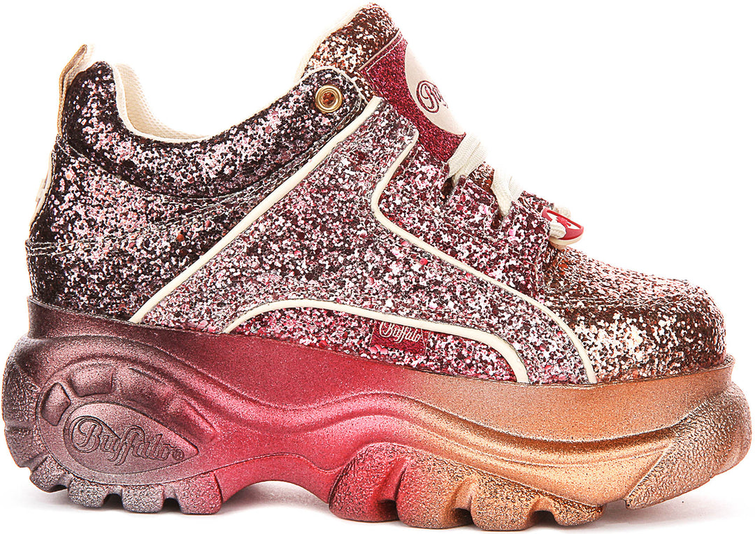 Buffalo 1339-14 In Pink Glitter For Women