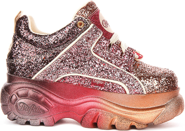 Buffalo 1339-14 In Pink Glitter For Women