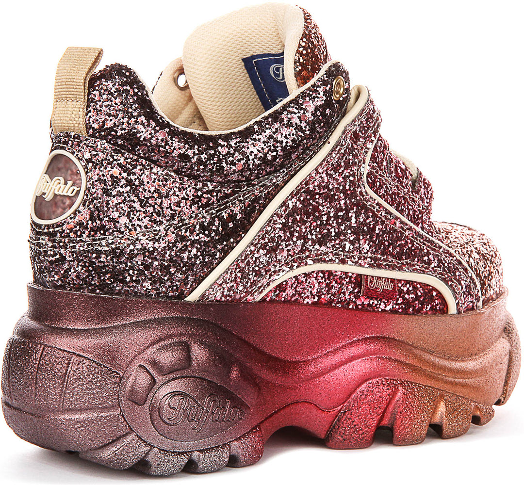 Buffalo 1339-14 In Pink Glitter For Women