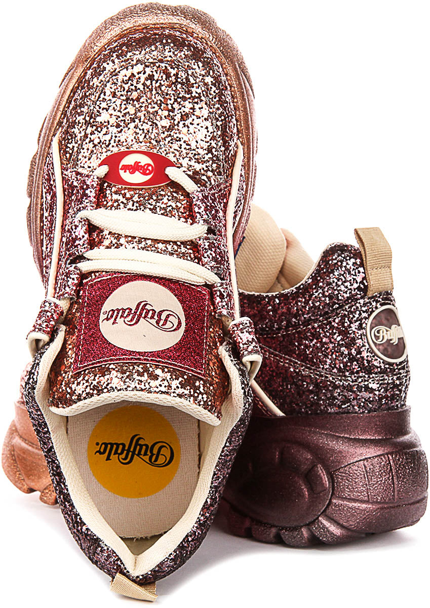 Buffalo 1339-14 In Pink Glitter For Women
