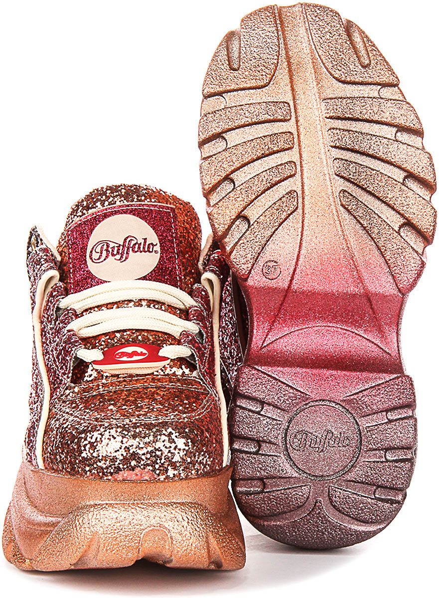 Buffalo 1339-14 In Pink Glitter For Women